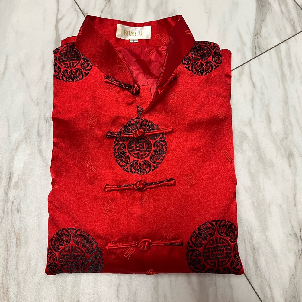 Bitablue Red Jacket size small - Picture 3 of 4